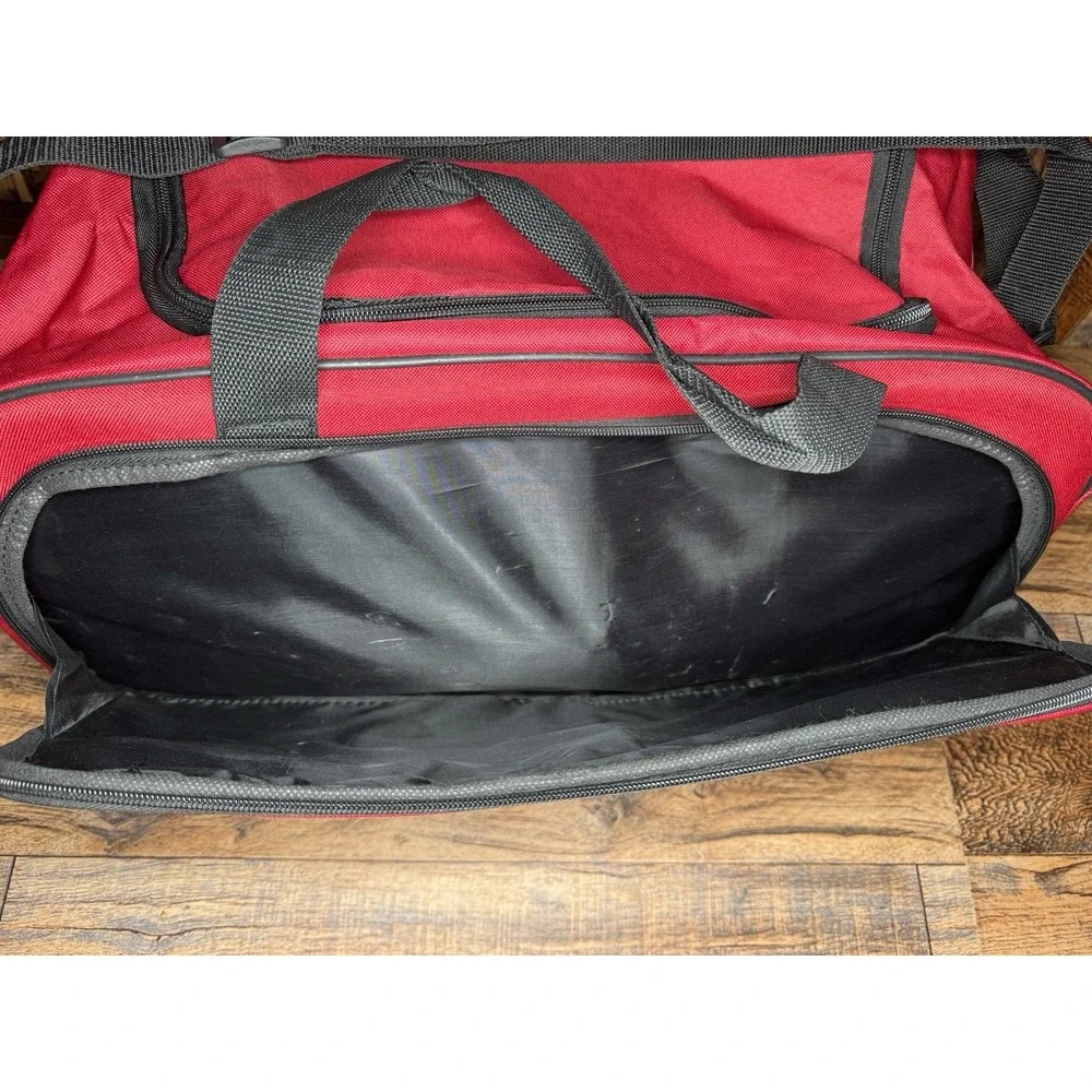 Jeep Duffle Bag Red Luggage Travel Carry Bag  22